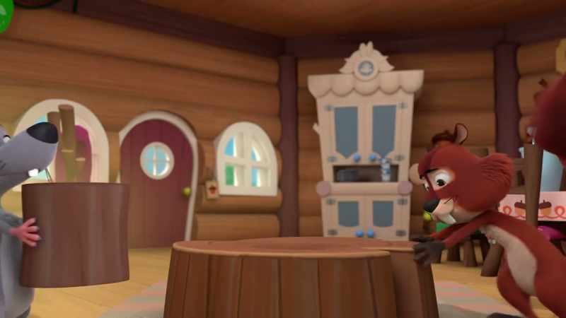 [knock on door] -[stool thuds]