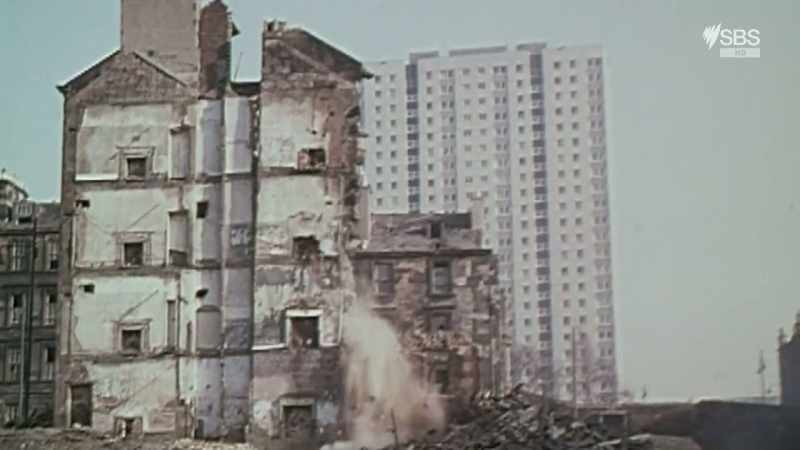 Knocked down to make way for high rise flats