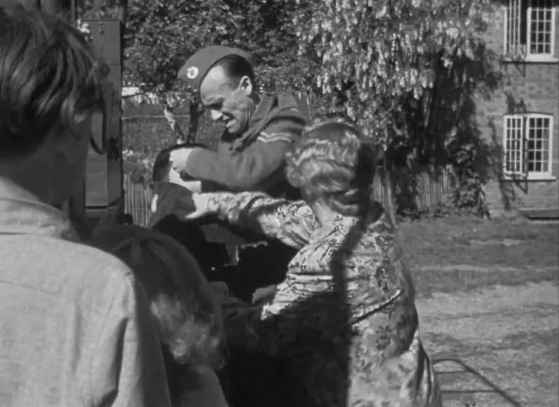 Knocking a child about