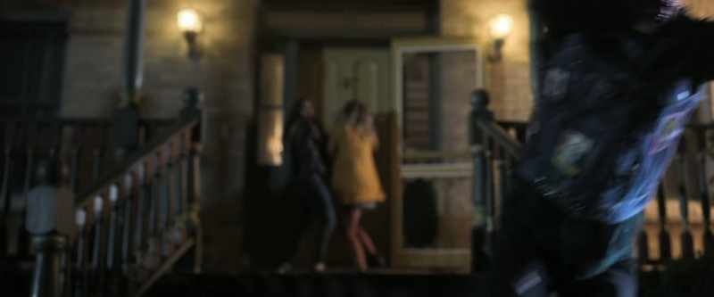 (knocking on door rapidly)