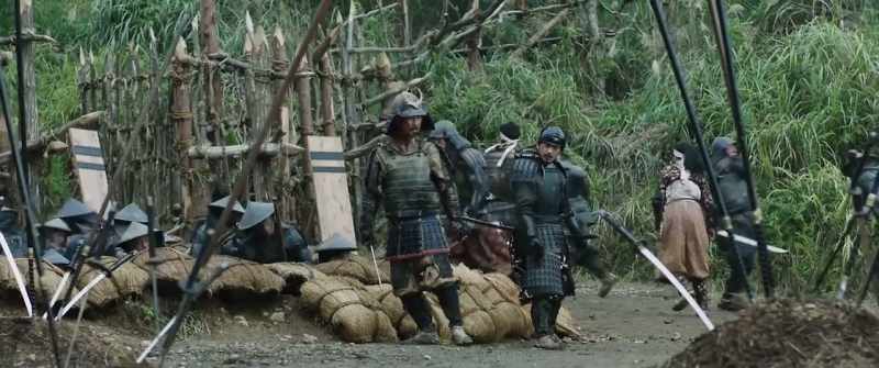 Kobayakawa's troops annihilated Otani's men