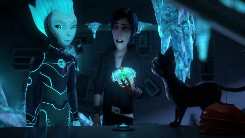 Krel, prep the airship. -[grunts]