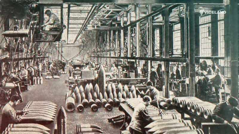 Krupp was a huge steelmaking dynasty that emerged