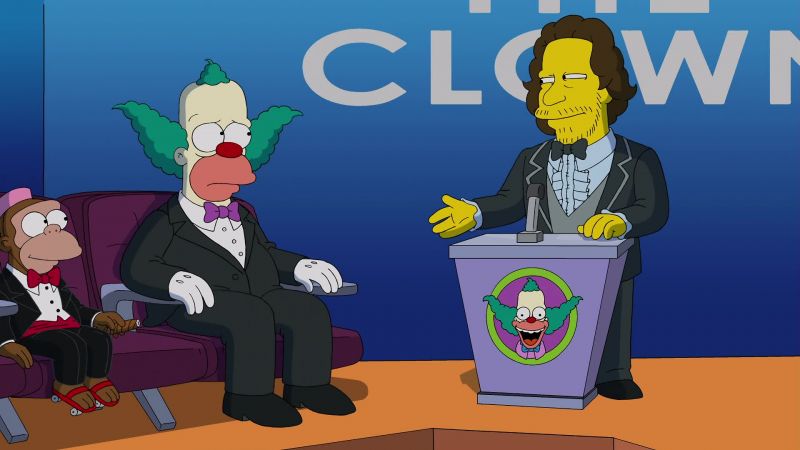 Krusty, let's face it, you might not be cutting-edge anymore