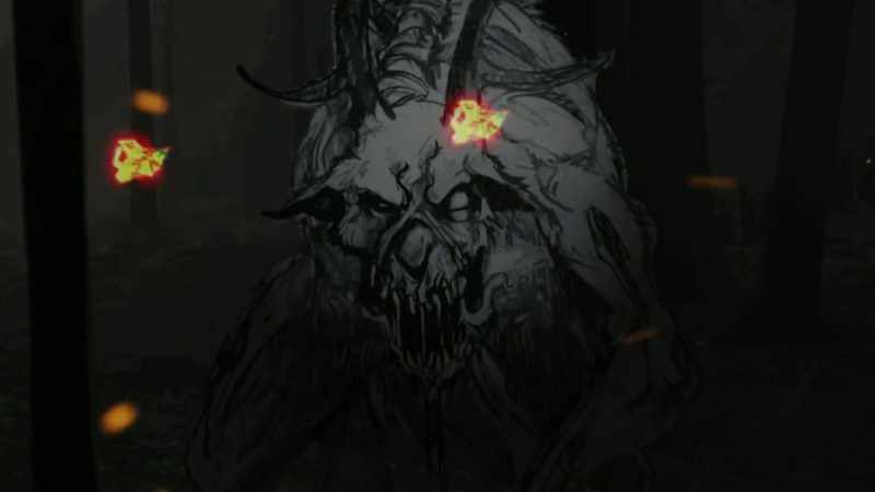 KUNTZ: A wendigo looks like it's always baring its teeth