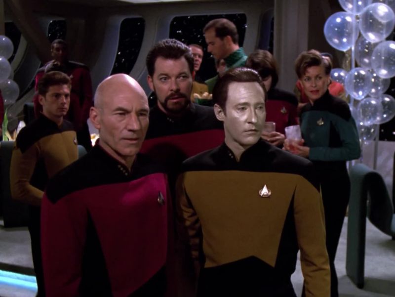 La Forge to Engineering. Take the warp engines off line