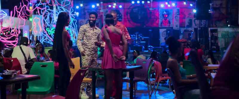 [Ladi] We came to eat amala. - [Ajani] Yeah, join us