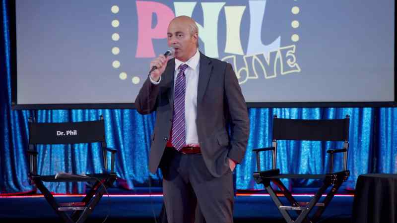 Ladies and gentlemen, on Dr. Phil Live for the first time