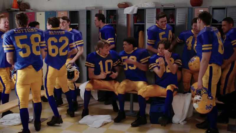 LAINEY: The football team had won their game