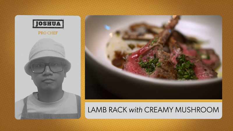 Lamb cooked to perfection and rice, too.