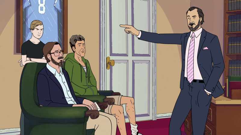 Lance'll take you boys to his house