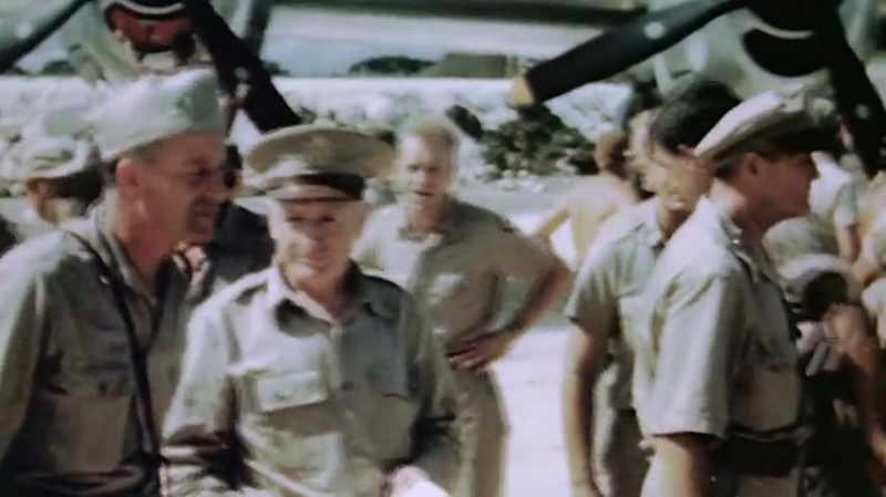 Landing at Tinian