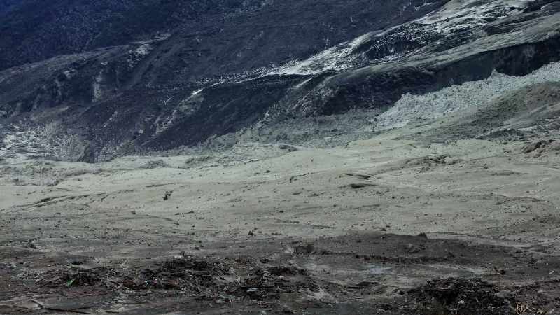 Langtang had been flattened