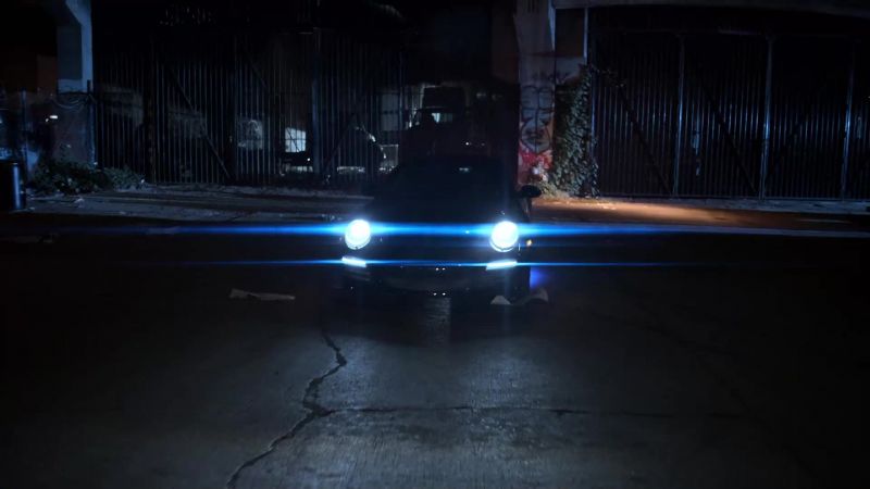 LAPD! Get out of the car!