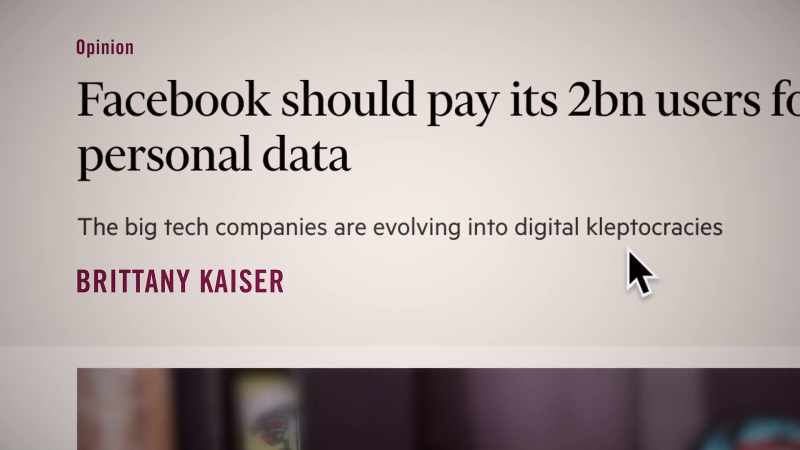 Large technology companies are transformed into digital kleptocracies