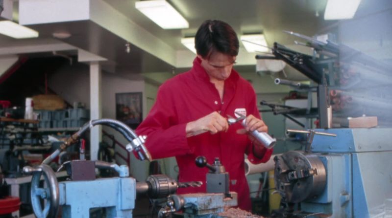 Laser, he appears, and he can fix anything