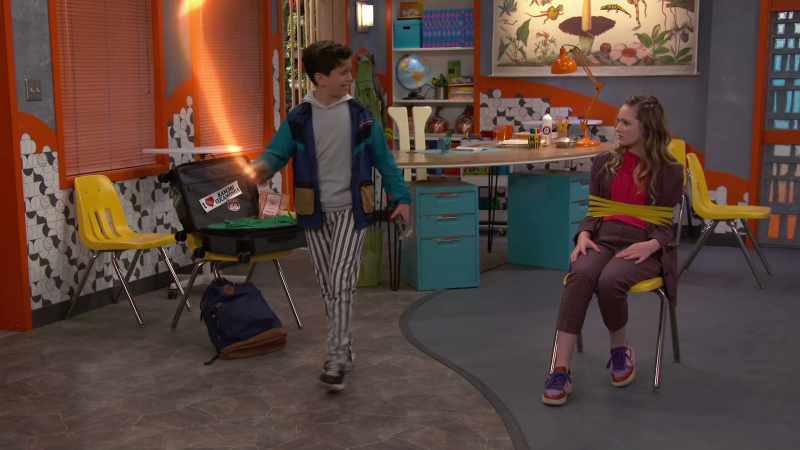 [lasers powering up]
