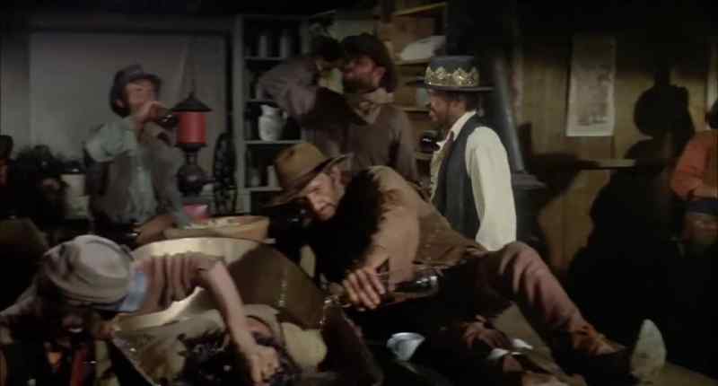 Last drink, folks! - Drink up, son!
