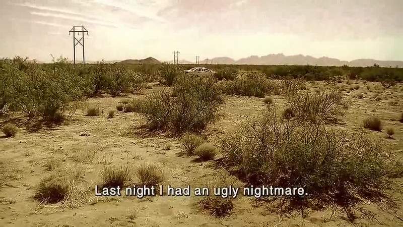 Last night I had an ugly nightmare