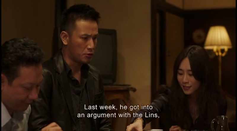 Last week, he got into an argument with the Lins