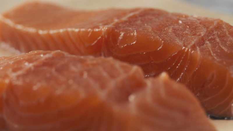 Later on, I'll be doing something with this salmon