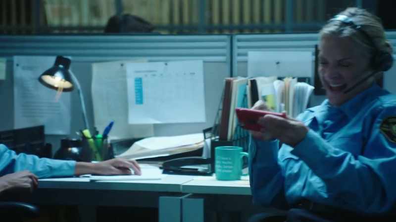 [LAUGHING, DRONE WHIRRING]