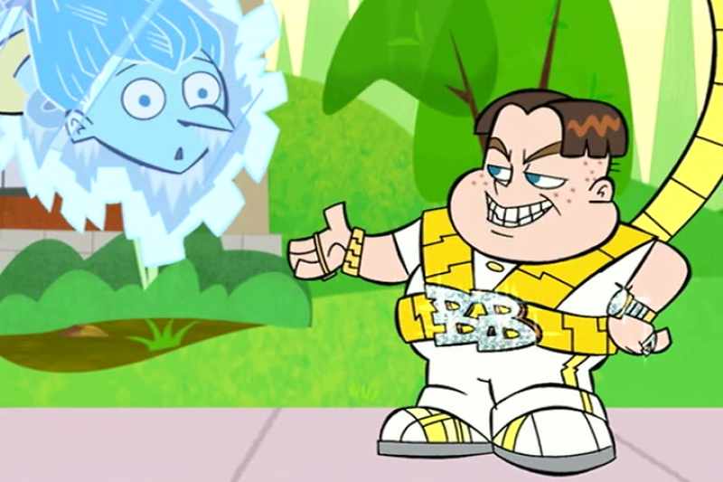 (LAUGHS) And he calls himself a villain
