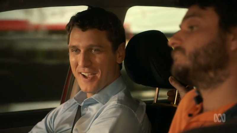 (LAUGHS AWKWARDLY) Hang on. You wank at work?