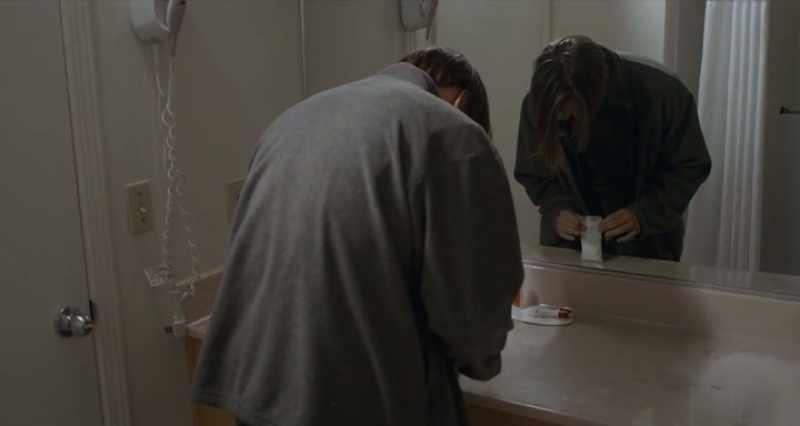 LAURA: (OVER PHONE) Oh, hey... eggs. I forgot eggs