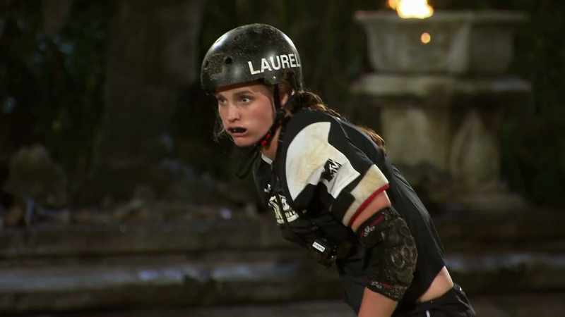 Laurel has this amazing cool when she is in elimination