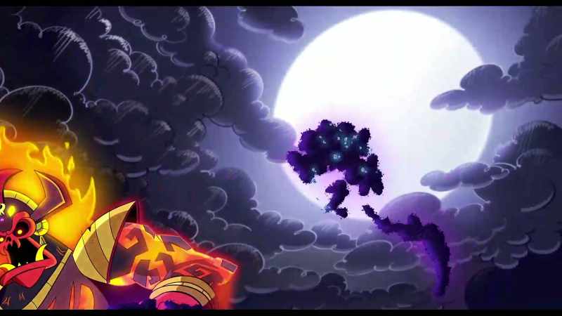 [lava whooshing]