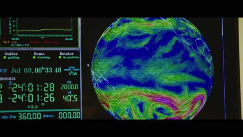 Layer of relative humidity is quite low
