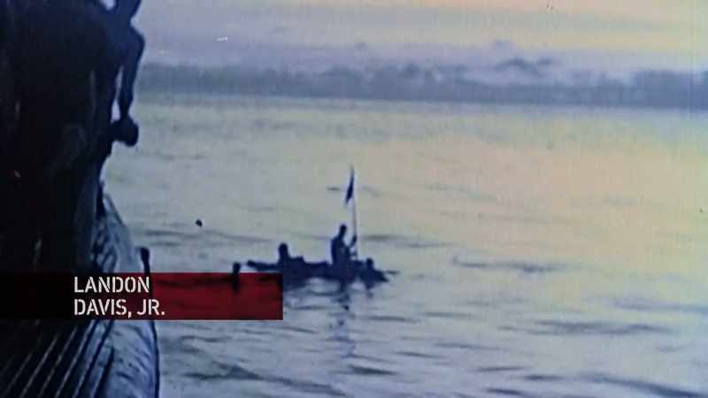 LCDR DAVIS: They were speaking English