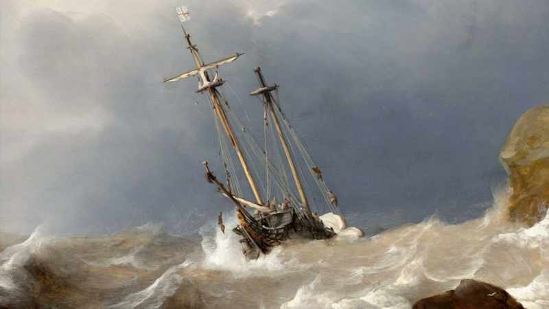 Le Griffon heads off into the triangle and vanishes