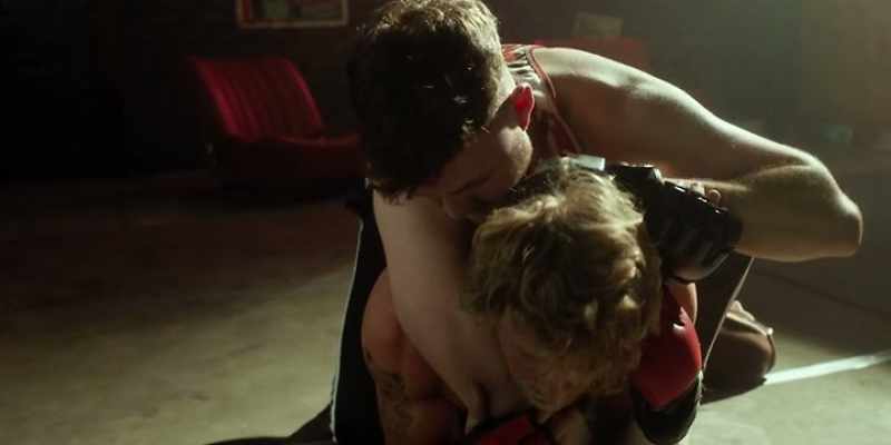 Lean against me. There you go. Nice. Okay, whoa! Someone's here
