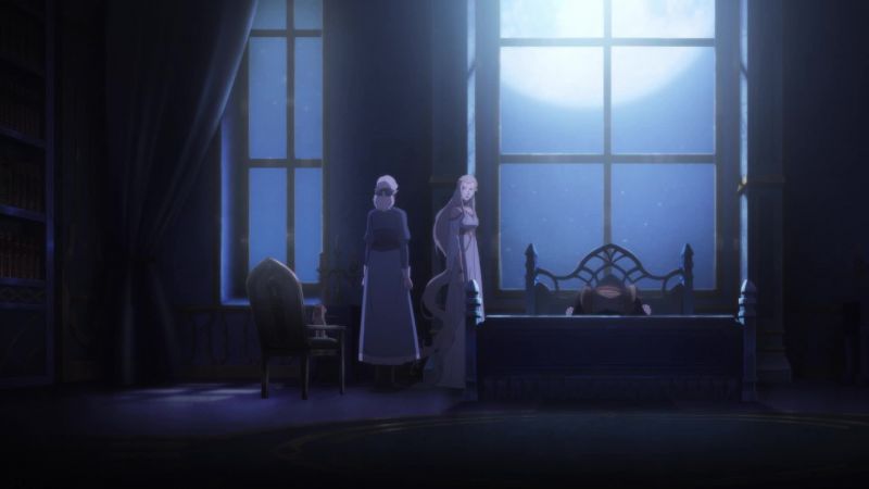 Leave us, please