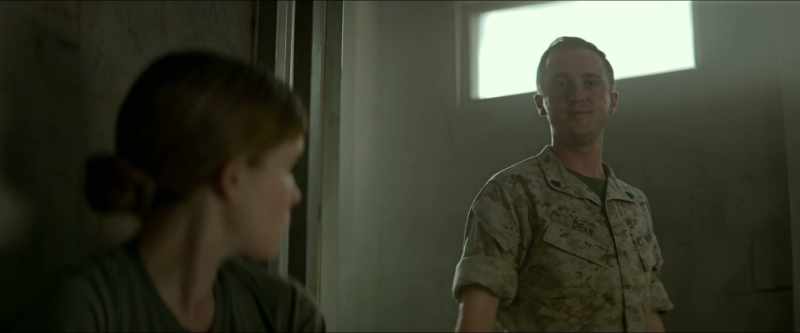 Leavey, wrap his leg. Show him you're not afraid