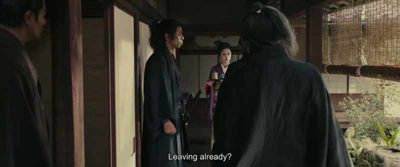 Leaving already?