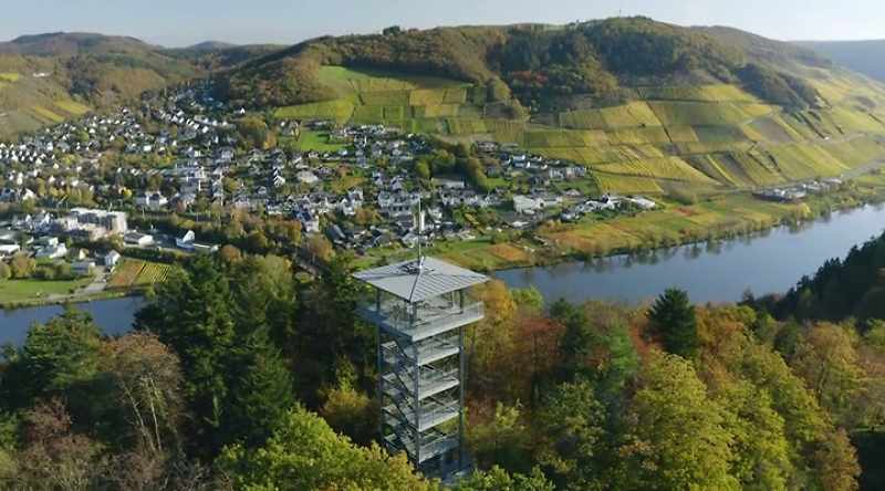 Leaving behind the Prinzenkopf Hill