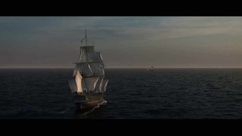 Leaving Bellamy and Paulsgrave aboard the St. Marie