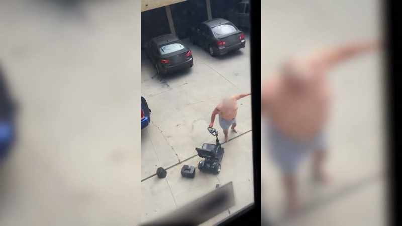 �Leaving him flailing and cursing