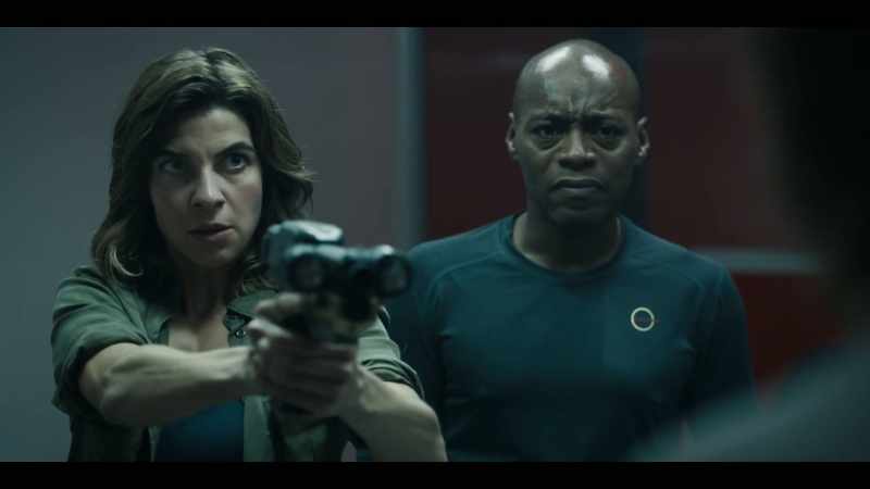 Lee was about to expose the alien, and they got to her before she could