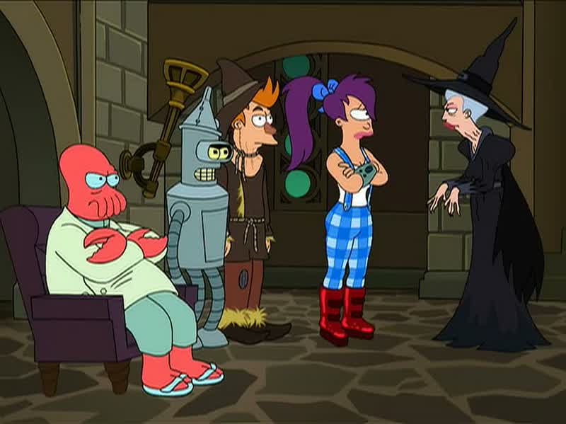 Leela? - Fry, I'll read your candy later