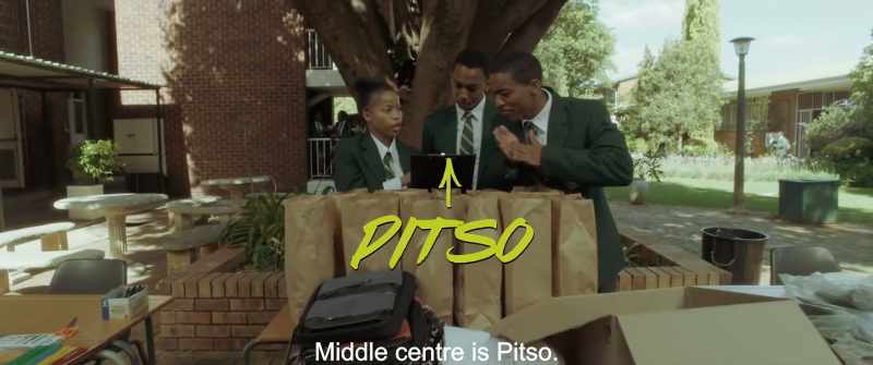 Left is Kagiso, and on the right is me, Regomoditso