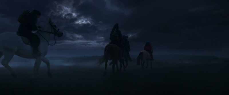Left rein to go left, right rein to go right
