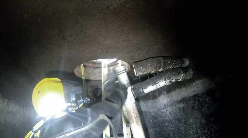 Left unchecked, it could overflow into nearby sewer lines