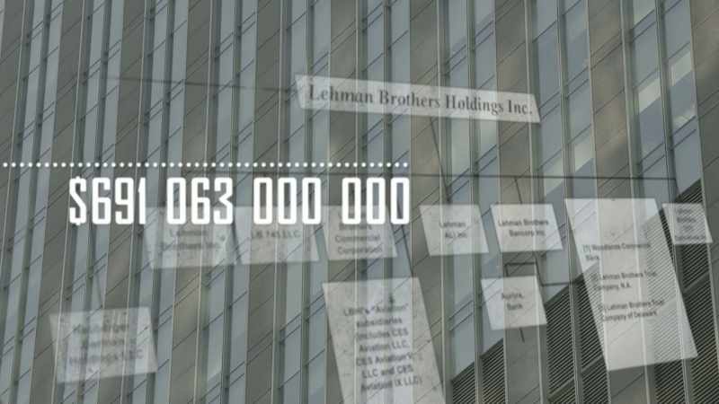 Lehman's bankruptcy involved