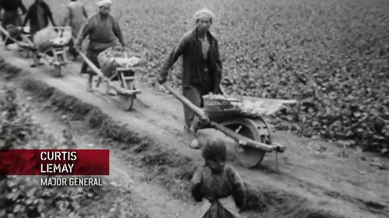 Lemay: THERE WERE WORKERS PULLING WAGONS