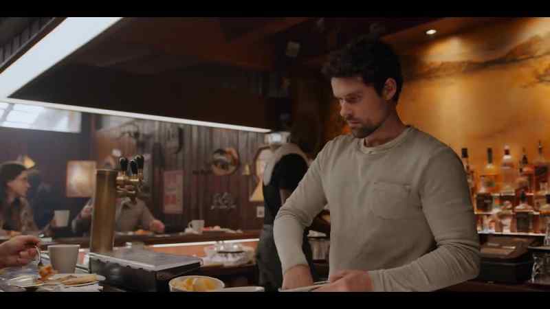 Lemon wedges go behind the bar