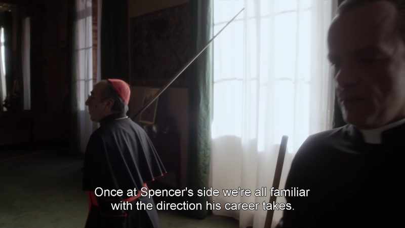 Lenny succeeds him when Spencer is called to the Curia